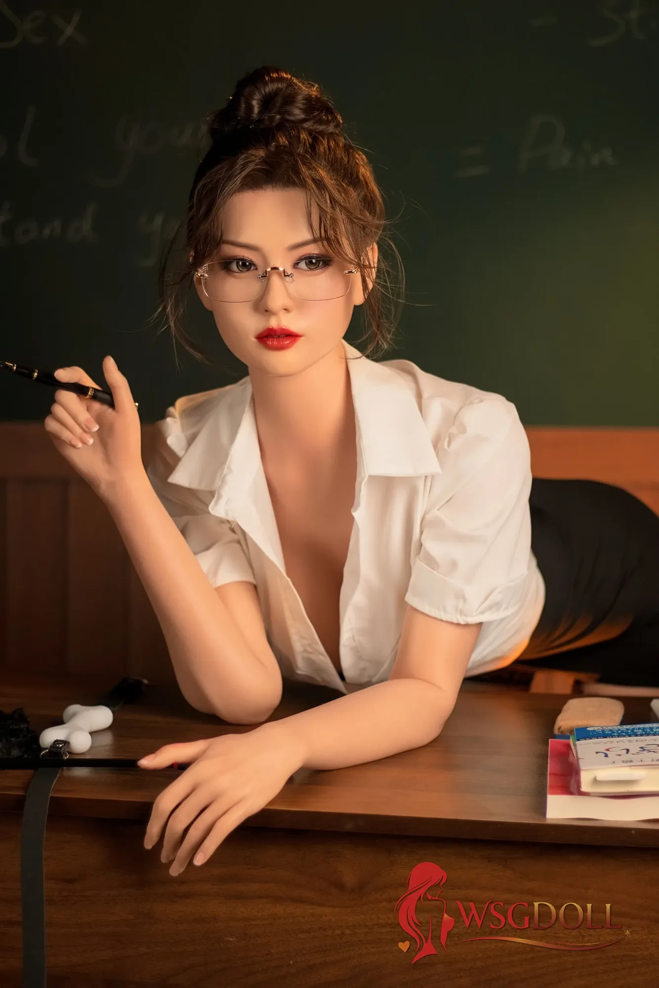 WSG | Giselle -5ft 6/169cm E-Cup Asian-Style Realistic Silicone Sex Doll view 3