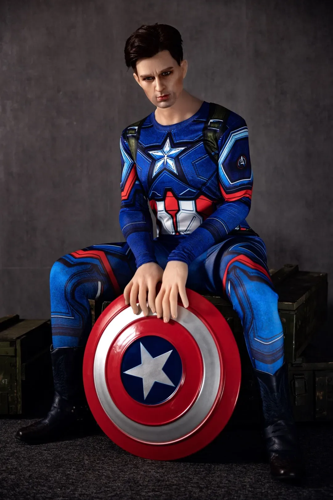 Enio - 5ft3 /160cm Captain America Male Sex Doll For Women view 8