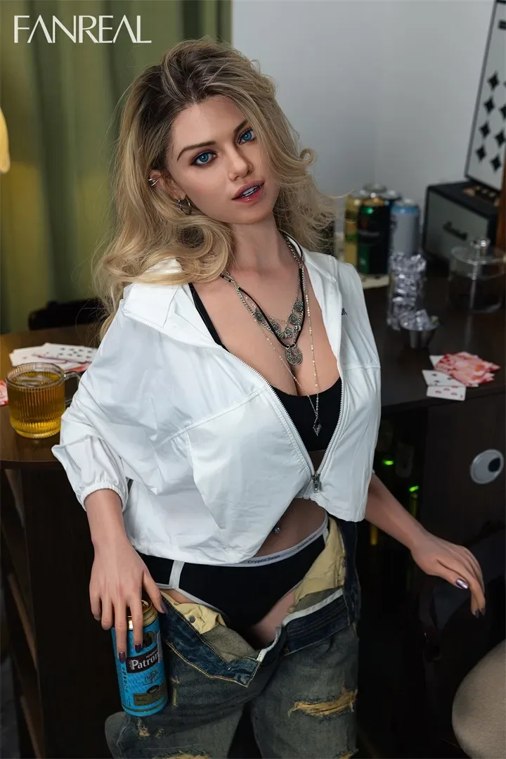 FanReal | Maria -5ft 6/168cm F-Cup ROS Head Silicone Sex Doll (In Stock EU) view 7