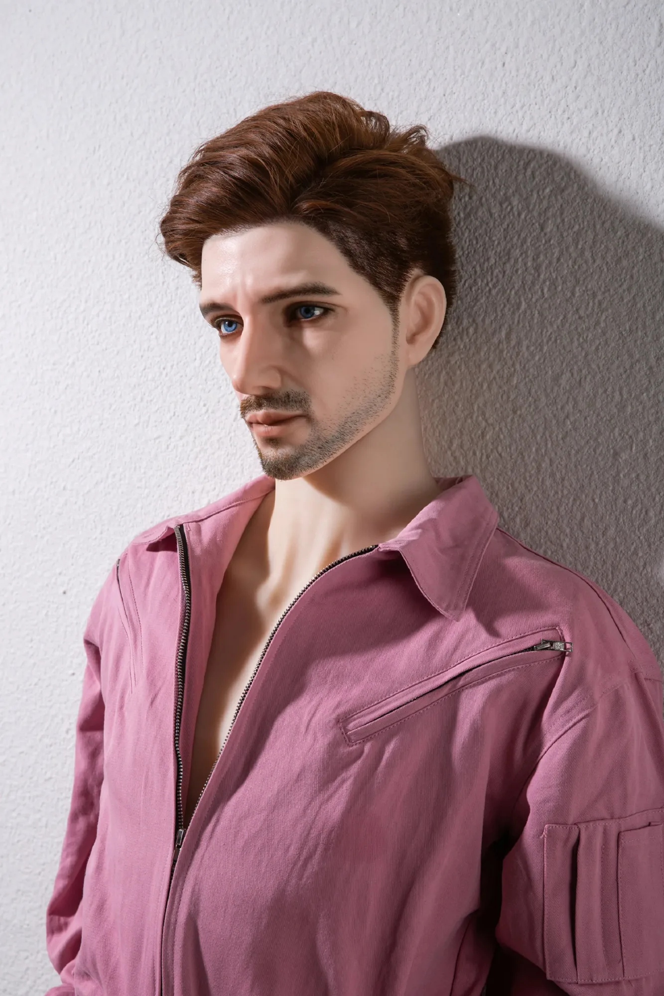 Qita丨 5ft9/175cm Male Silicone Head Sex Doll-Albert view 7