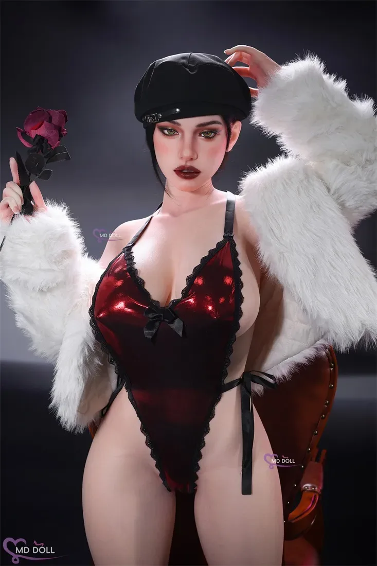 MD Doll | Leona -5ft 3/161cm H-Cup Realistic Skin Texture Silicone Sex Doll, ROS Head M63 view 3