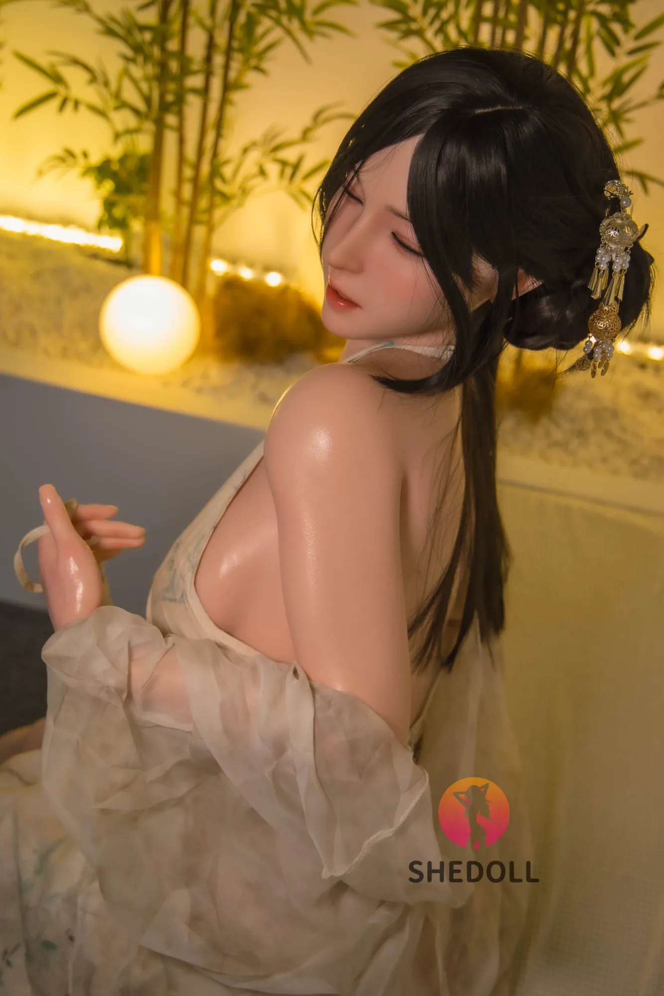SHEDOLL | Meng-5ft2 /158cm Optional ROS silicone head Sex Doll view 8
