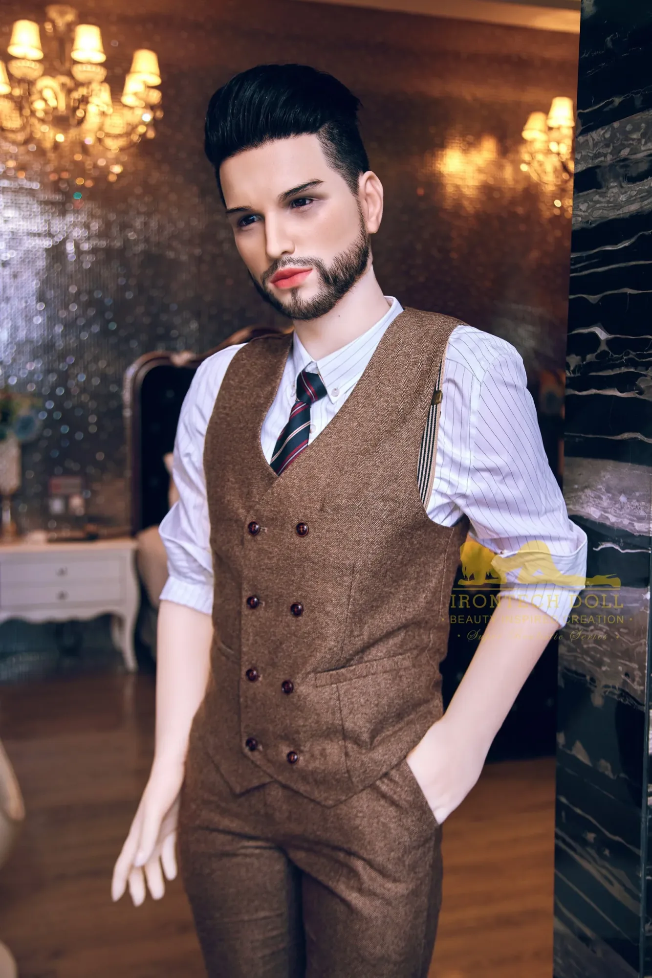 IronTech | Keith - 5Ft 4/162cm Male Sex Doll With Silicone Head view 3