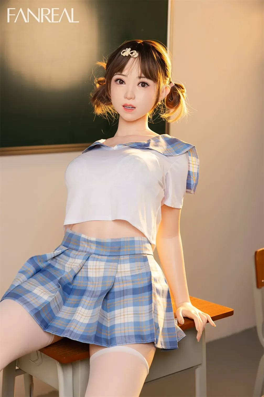 FanReal | Mo - 5ft 1/155cm F-Cup Silicone Sex Doll view 4