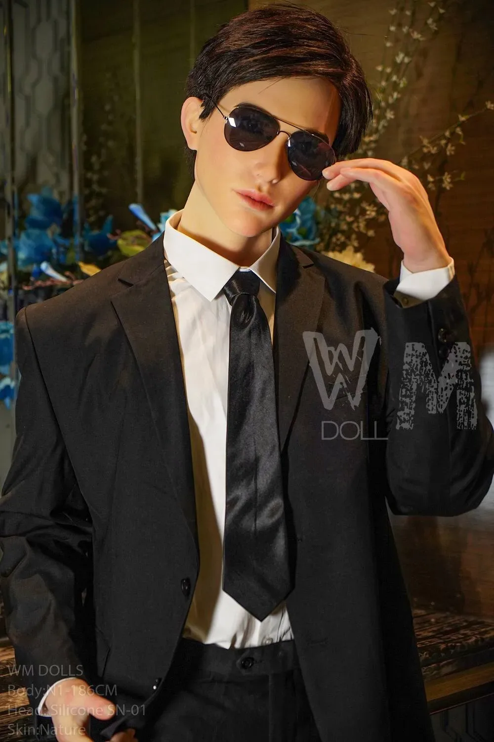 WM | Johnny (#SN-01) -6ft 1/186cm [Ultra-Light Series] Silicone Male Sex Doll view 3