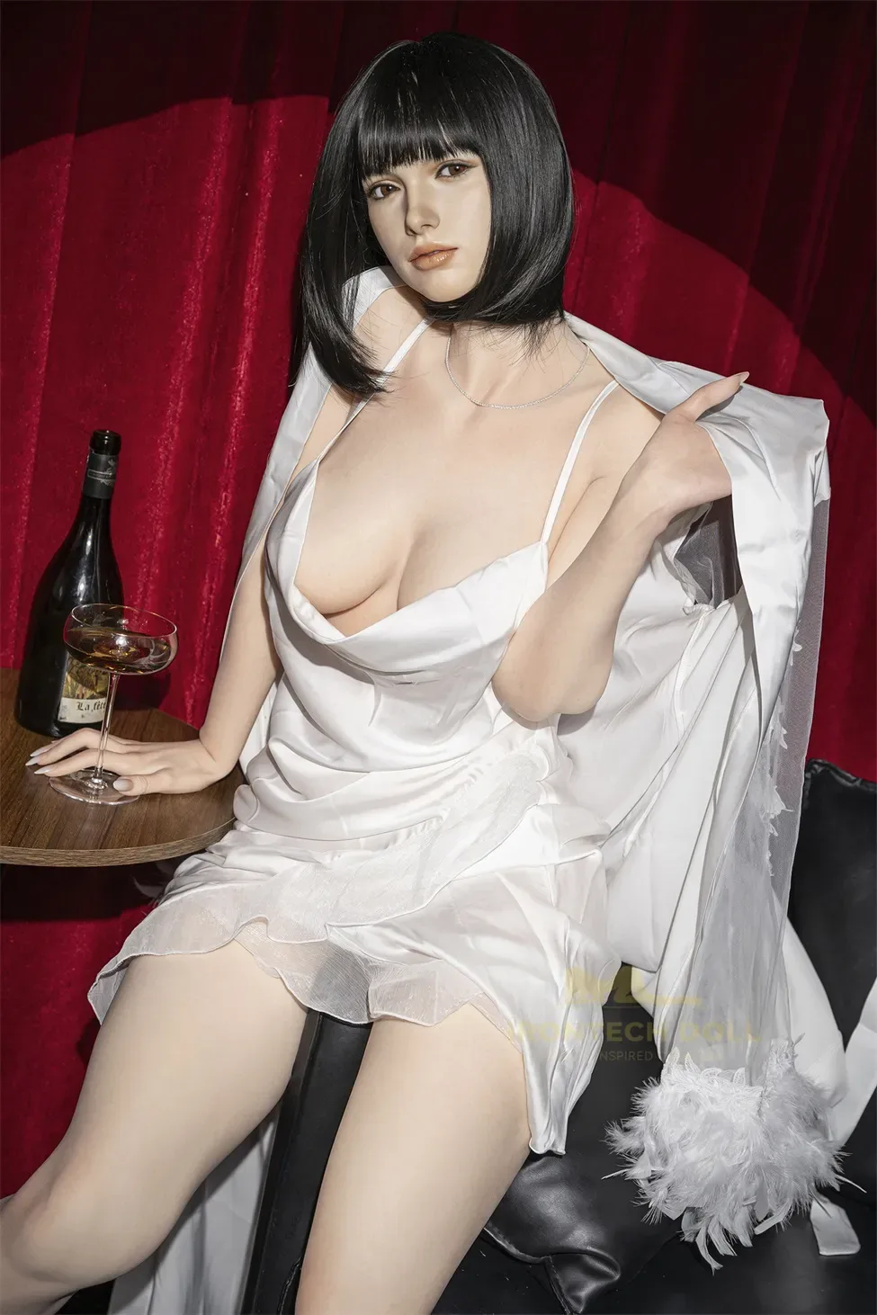 [Natural Optimized Series] Molly -5ft 5/166cm(2.0) Natural Hourglass Type Silicone Sex Doll, ROS MAX Head S44