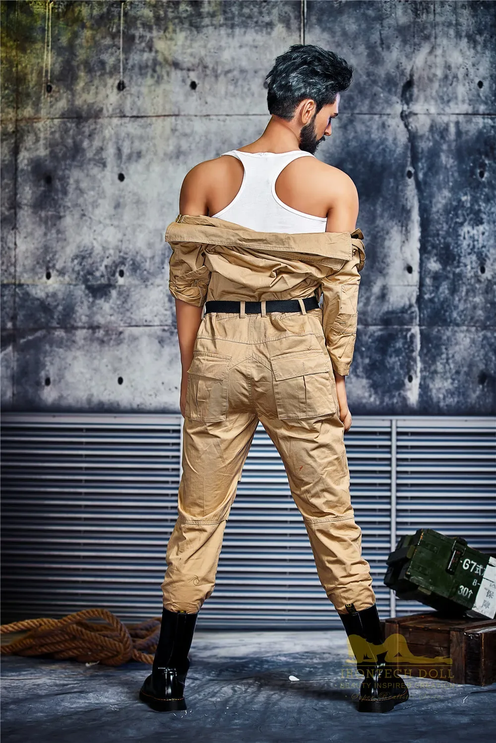 IronTech Male Doll 175cm. (5'9") Silicone Head #M2 view 4