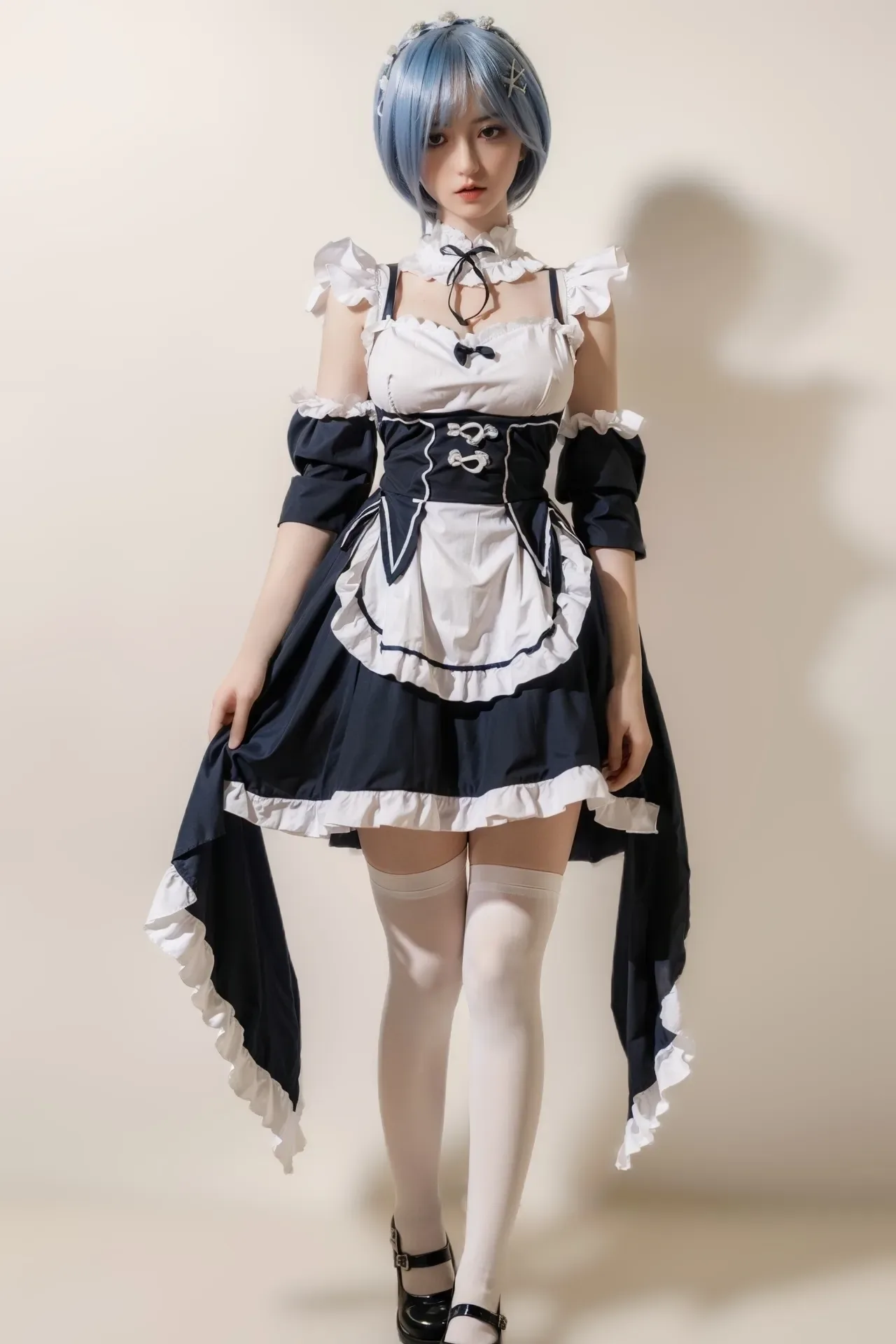 Orange In丨Sumi-5ft 2/158cm Movable Jaw Silicone Sex Doll view 5