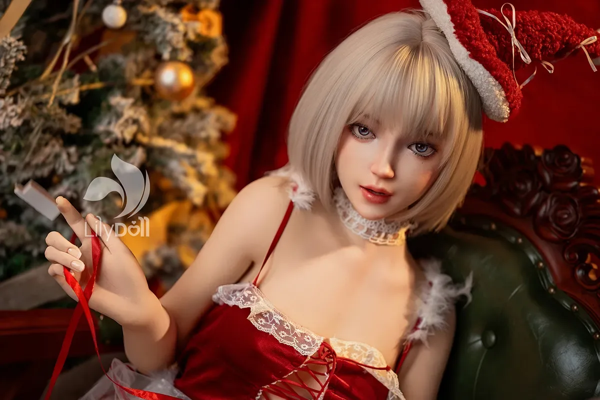 LilyDoll | 159cm (5ft3) B-Cup Silicone Head Christmas Sex Doll, Freya-G view 6
