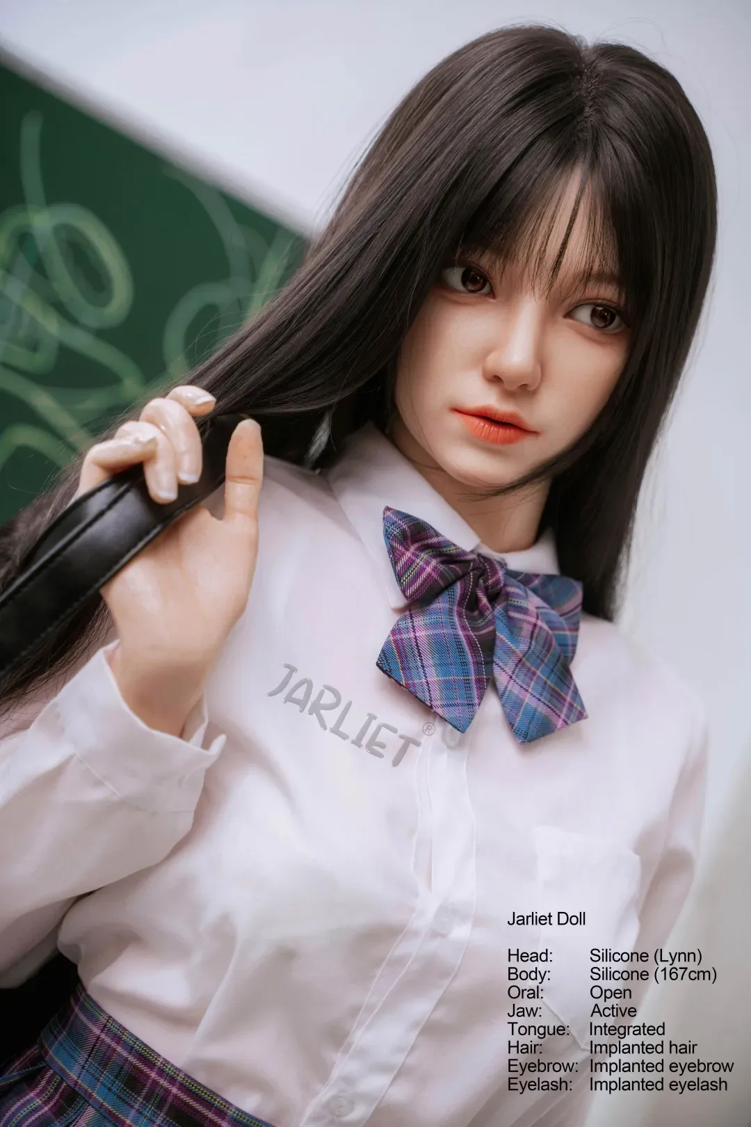 Jarliet丨Lynn -5ft 5/167cm Asian ROS Head Full Silicone Sex Doll view 2
