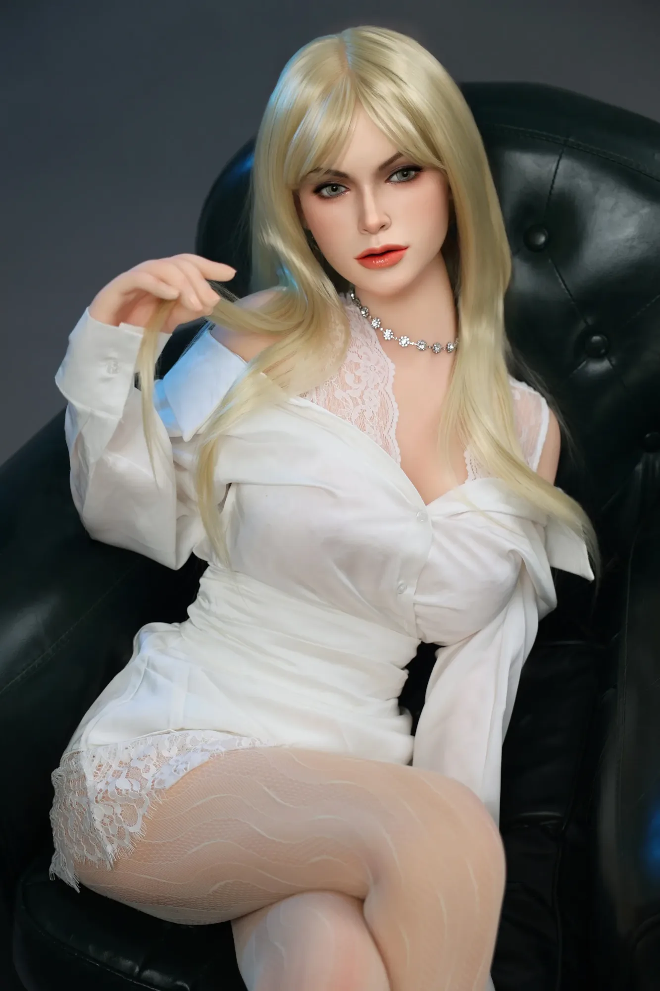 Orange In | Nancy -5ft6 /168cm Movable Jaw Silicone Sex Doll view 2