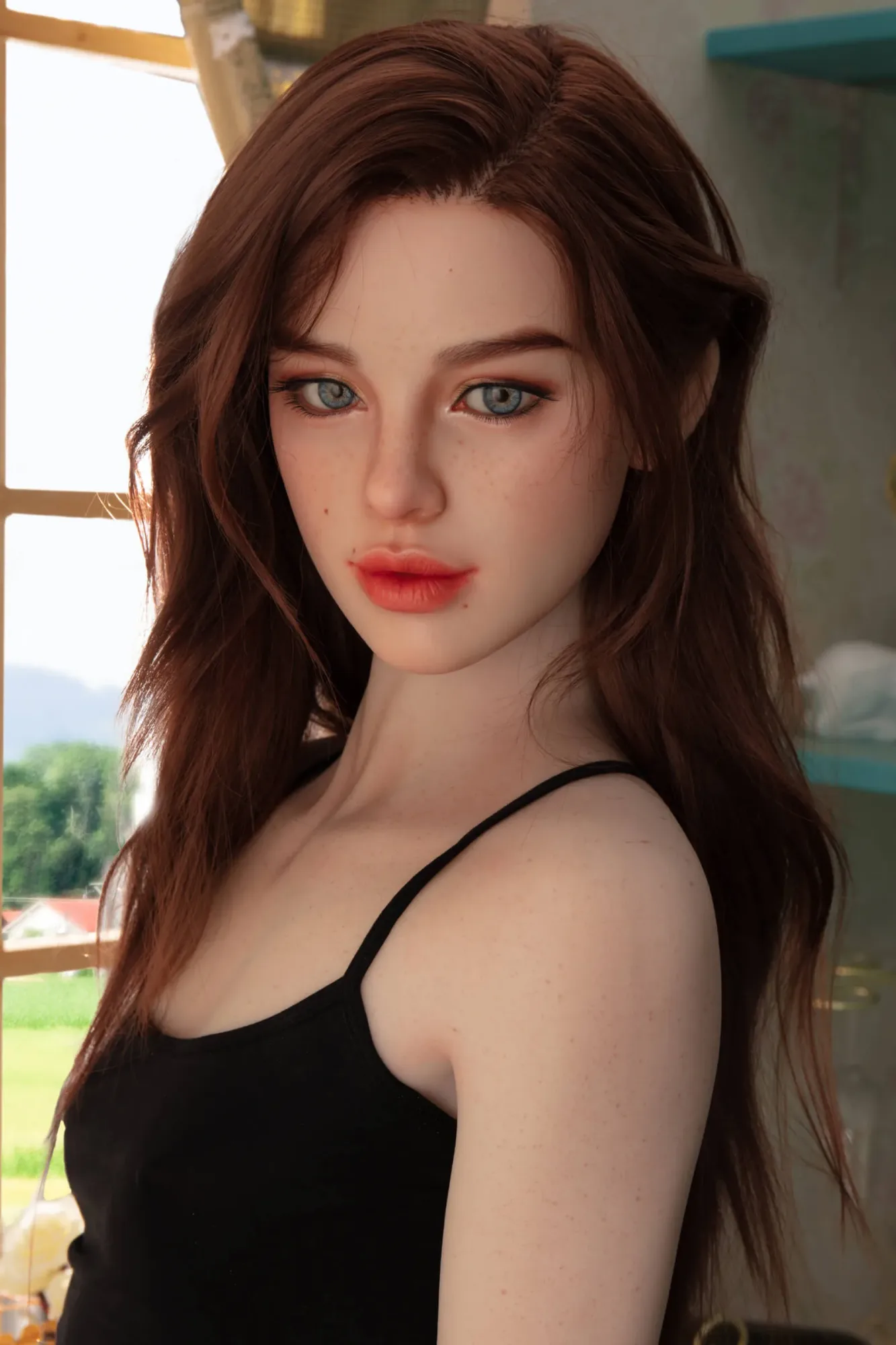 Starpery | Hedy -5ft 7/171cm A-Cup Sucking Vagina Silicone Sex Doll (In Stock EU) view 6