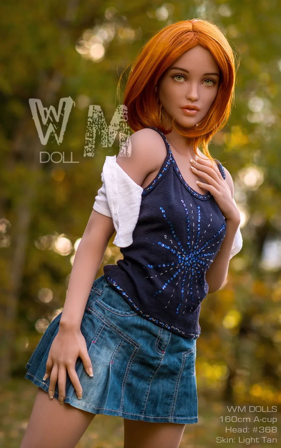 WM | Amber(368#) - 5ft3/160cm A-Cup S-TPE Sex Doll (In Stock EU)