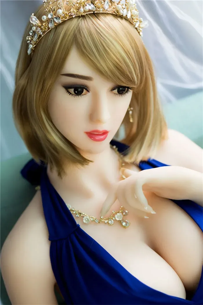 Meredith - 5ft 6(165cm) Gentle Style Princess Real Sex Doll With Short Blonde Hair view 2