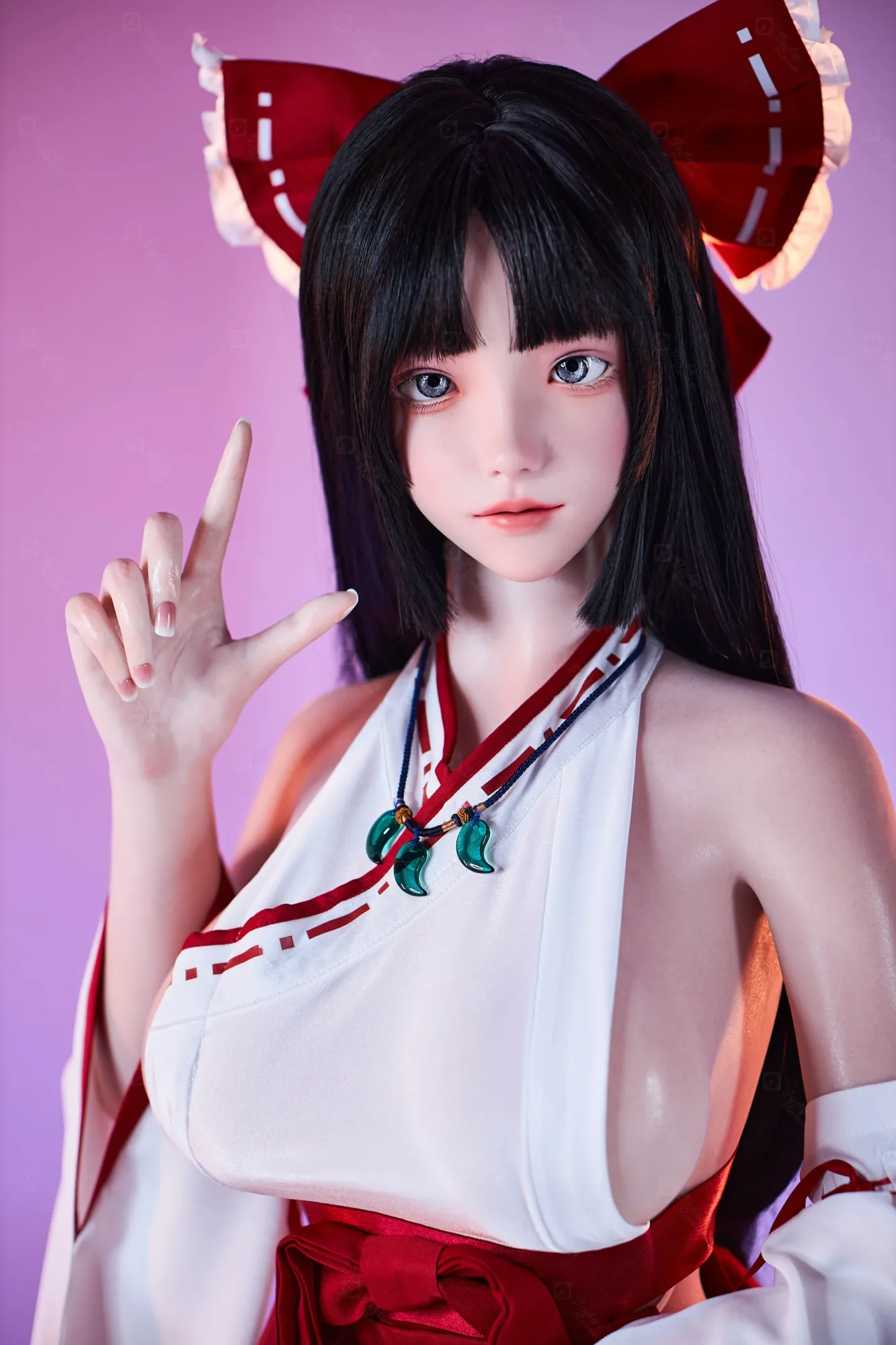 JR | Kikyo - 5Ft 2(158cm) Japanese Miko Silicone Sex Doll view 2