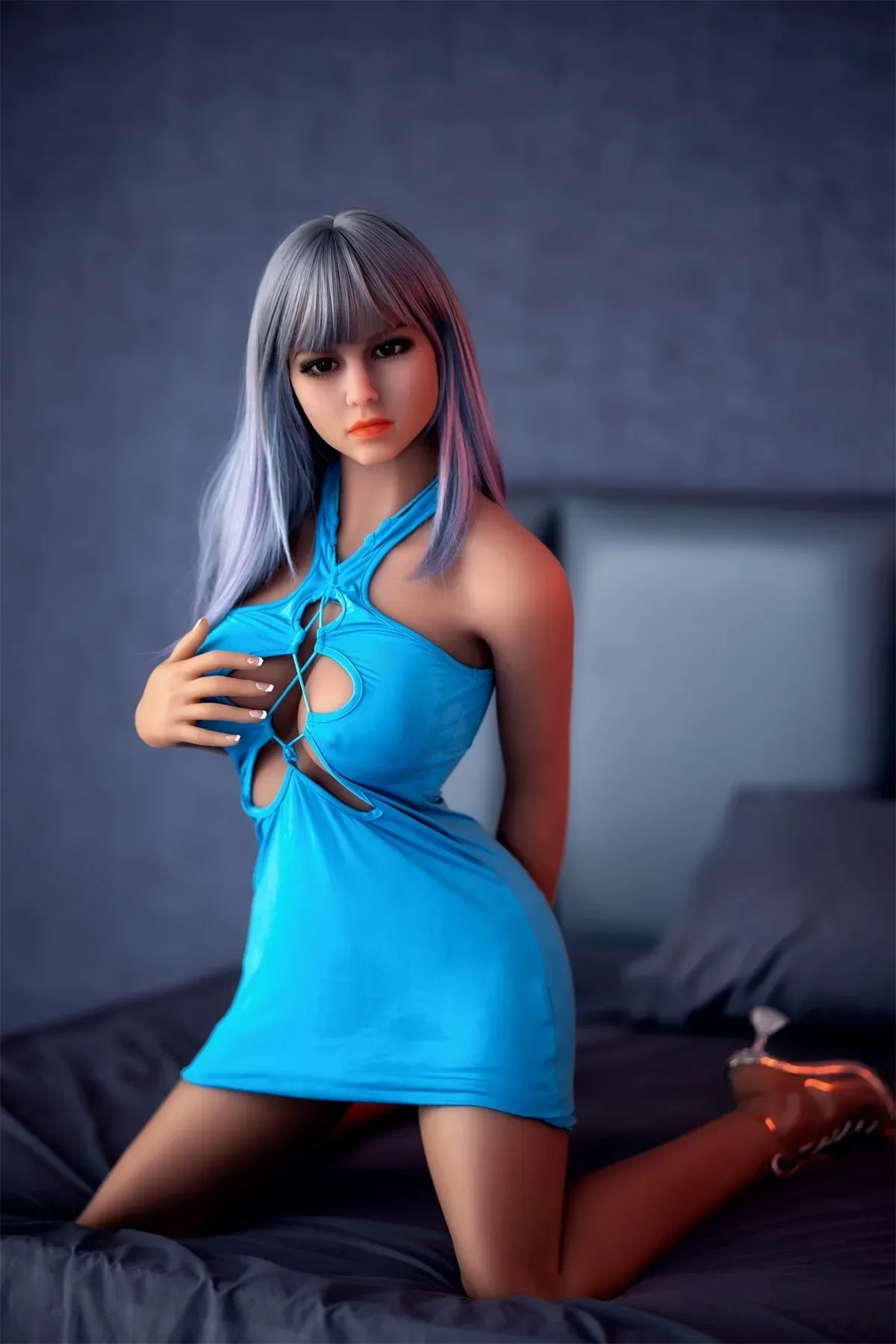 Heloise - 5ft 2(158cm) Gorgeous Ultra Realistic TPE Sex Doll With Long Straight Hair (In Stock EU) view 5