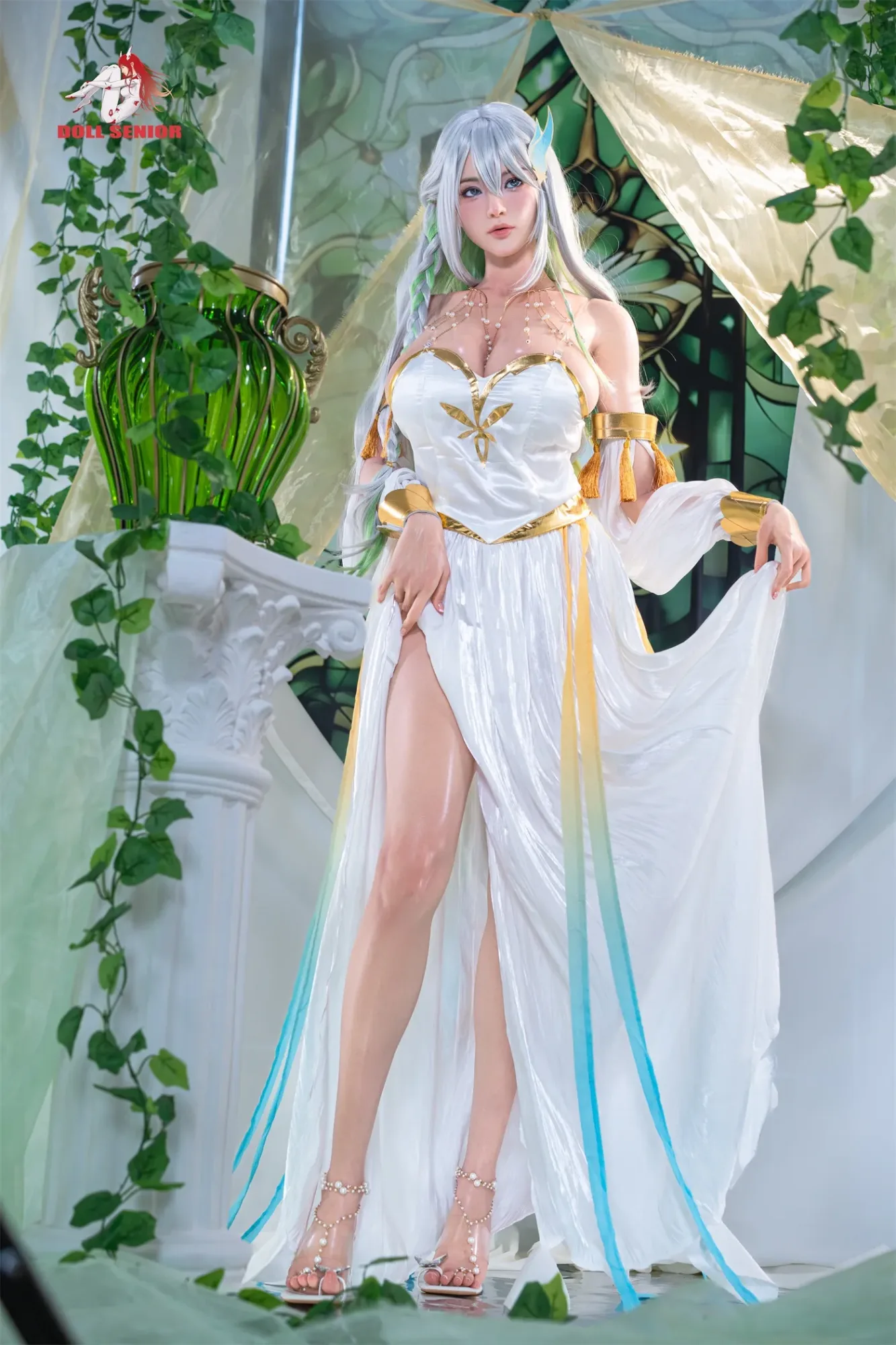 Doll Senior | Aquarius -5ft 9/175cm G-Cup Real Skin Texture Silicone Sex Doll view 2