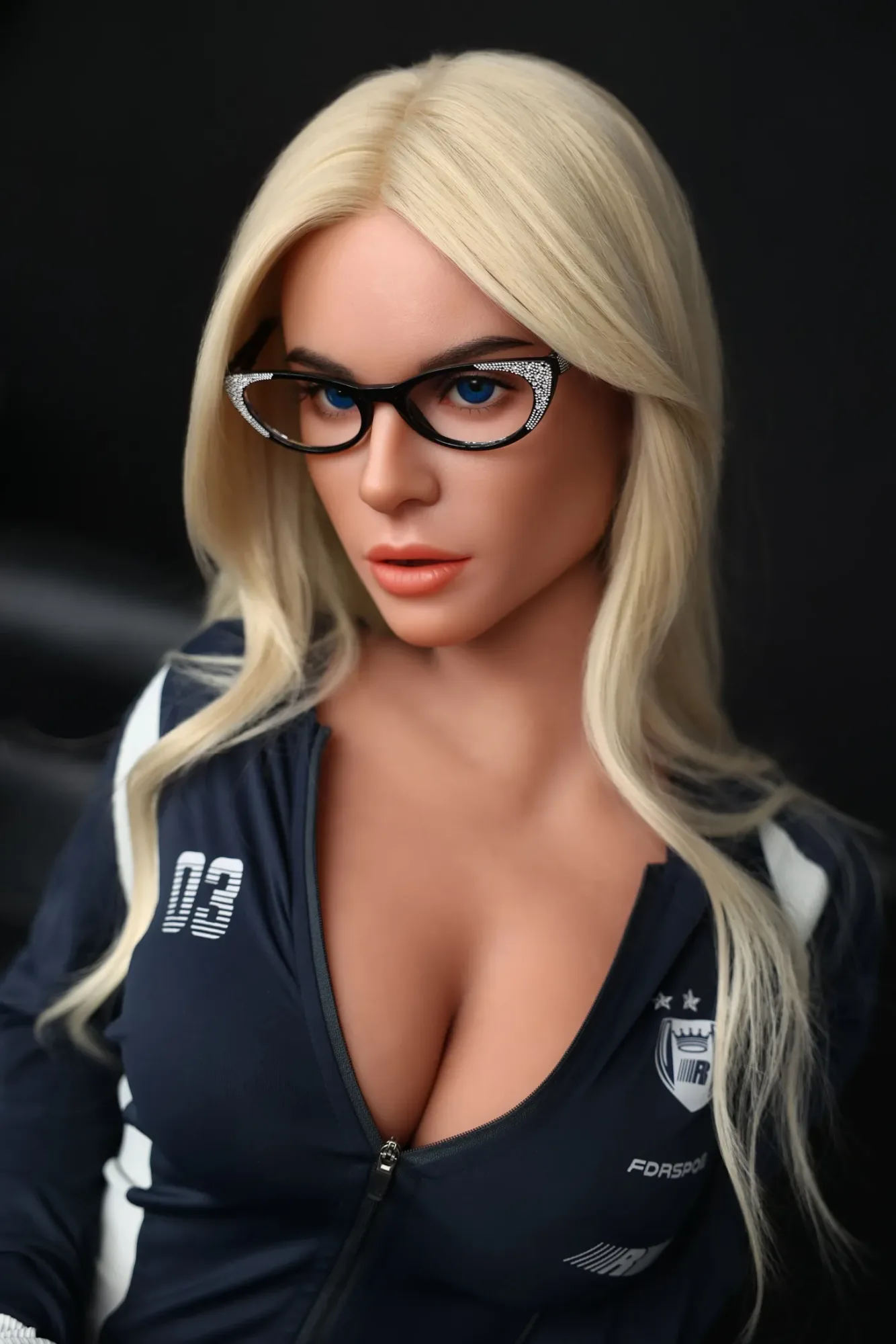 Orange In | Roper -5ft 5/164cm Movable Jaw Silicone Head Sex Doll view 5