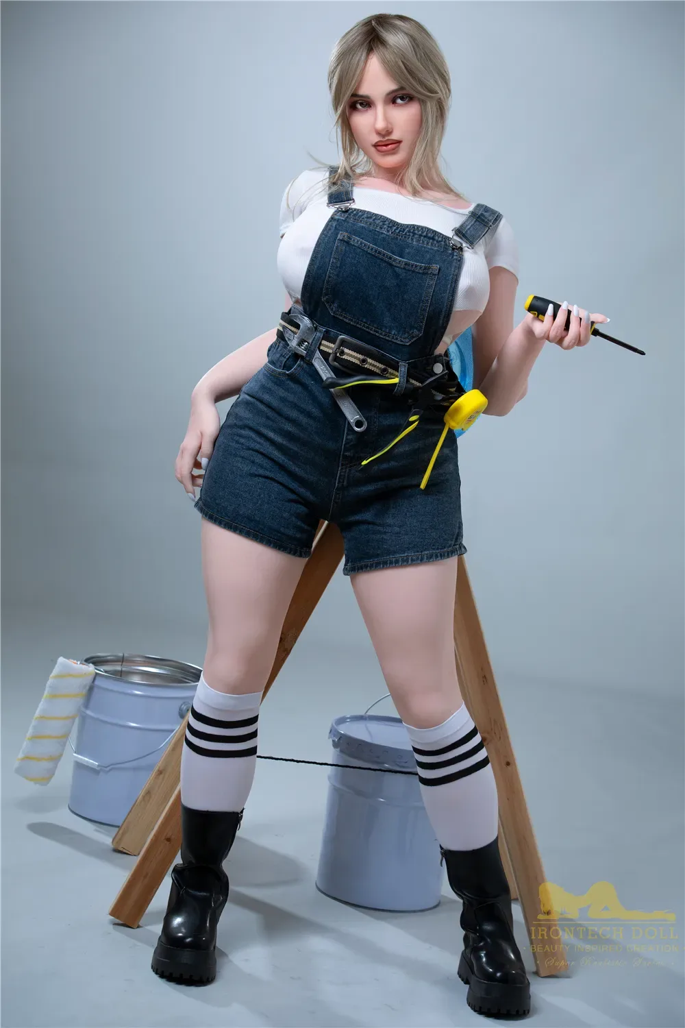Irontech | Luna - 5ft 3/160cm Head S17 Silicone Sex Doll view 4