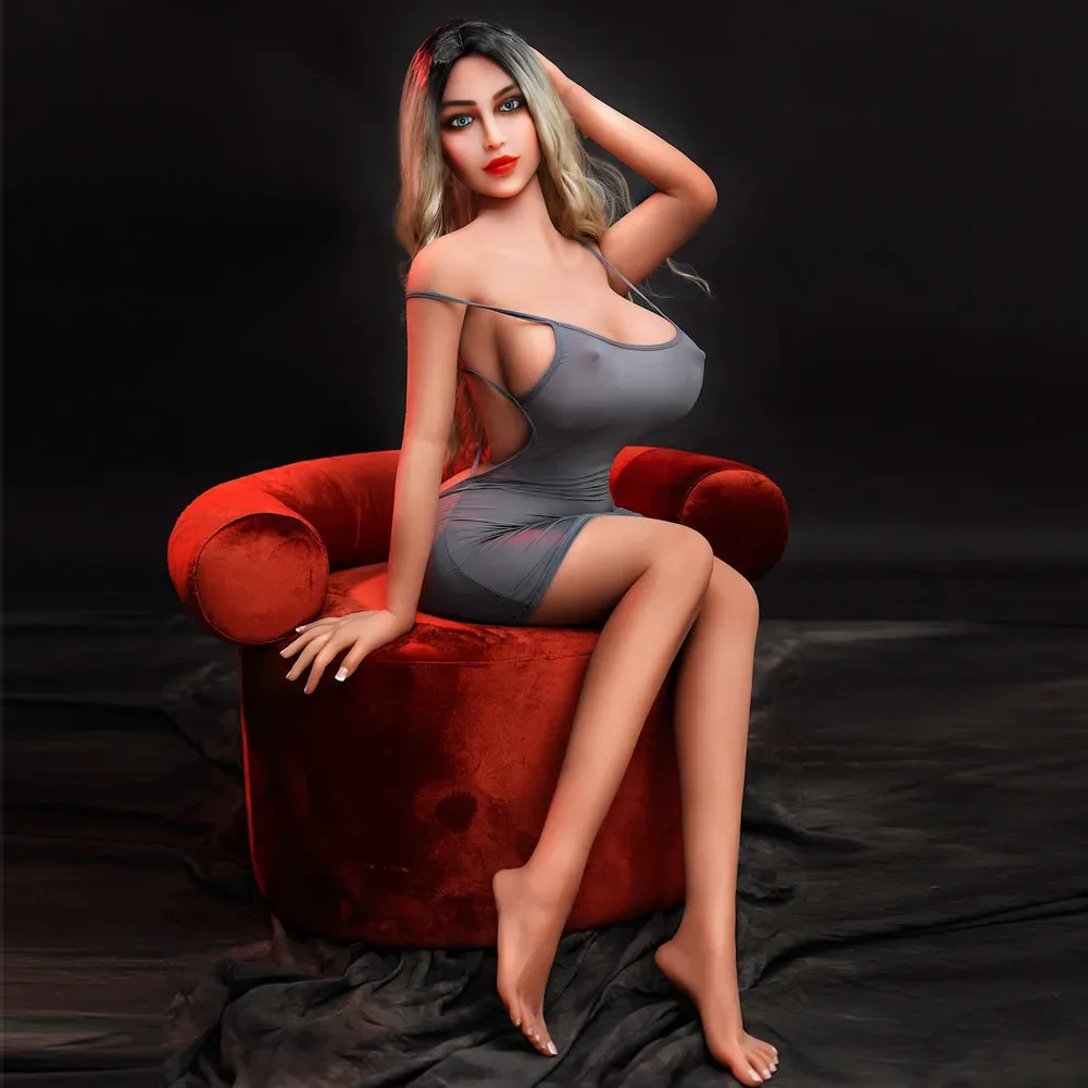 Eve - 158cm (5ft2) Big Breasts Life-Like Sex Doll With Long Blonde Hair ( In stock US) view 5