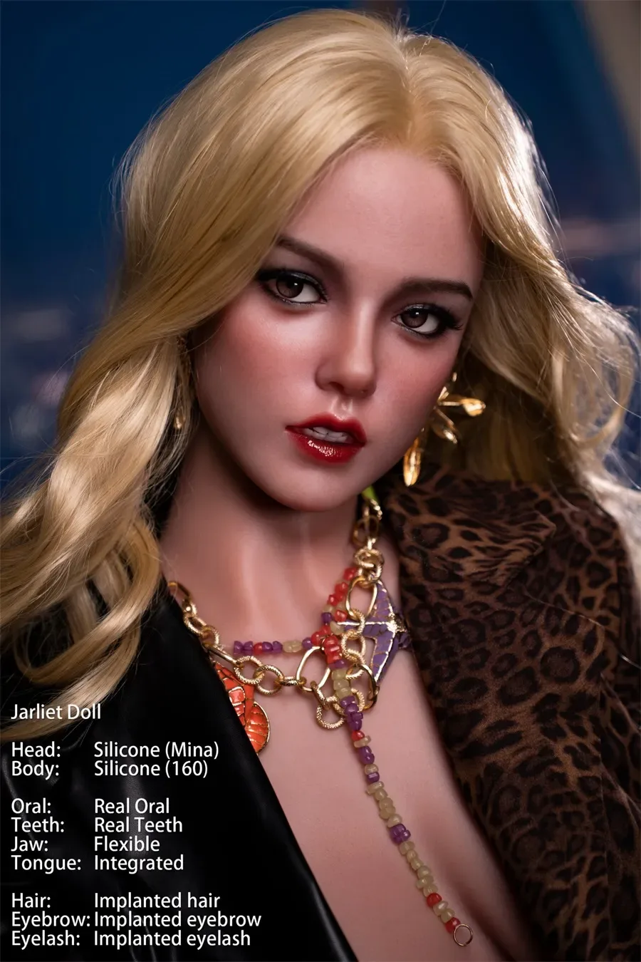 Jarliet | Mina -5ft 3/160cm Light Tan ROS Full Silicone Blonde Sex Doll view 2