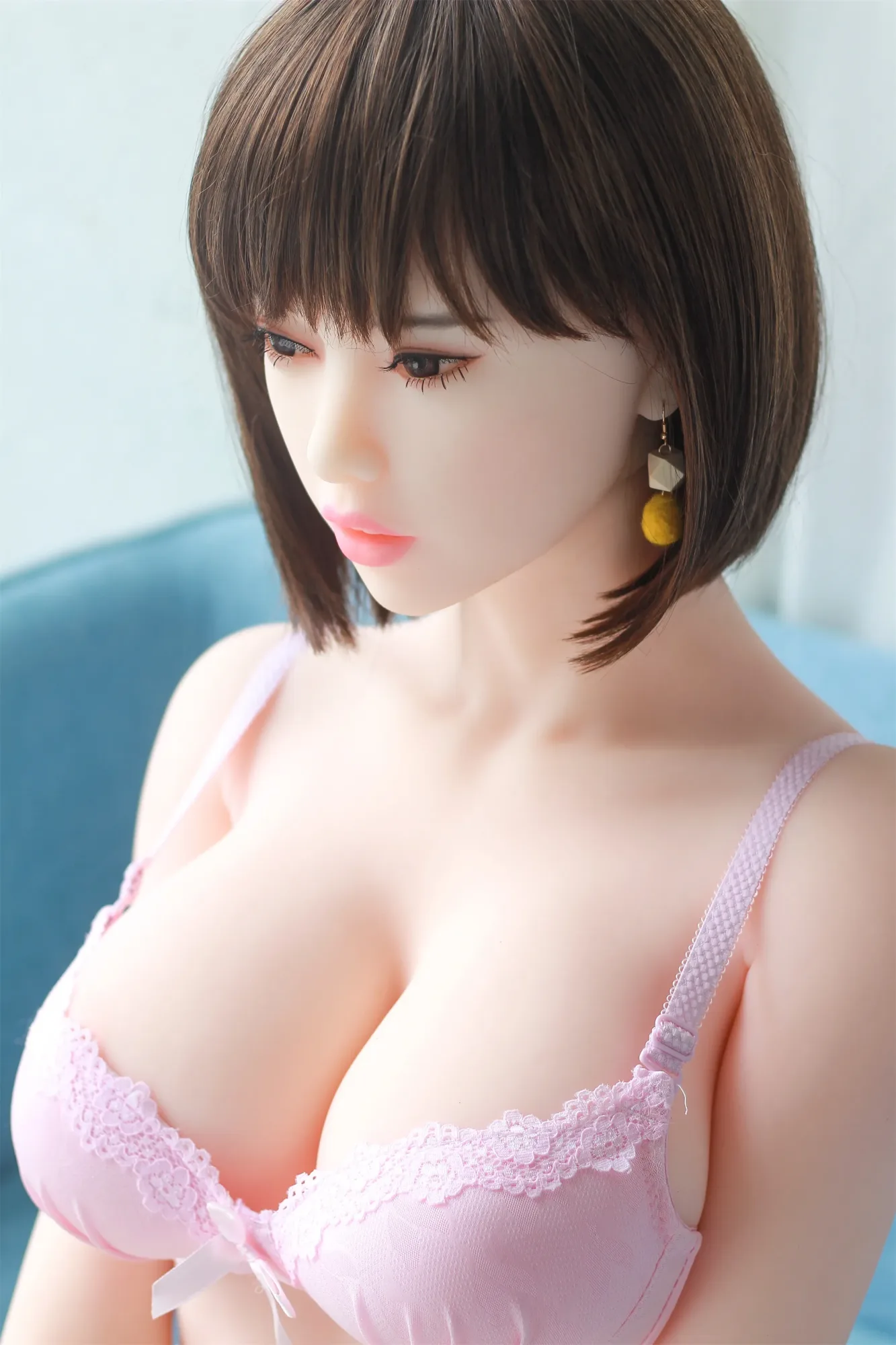 6YE | Aaliyah - 5ft5/165cm Big Boobs Short Hair Asian Japanese Sex Doll view 5