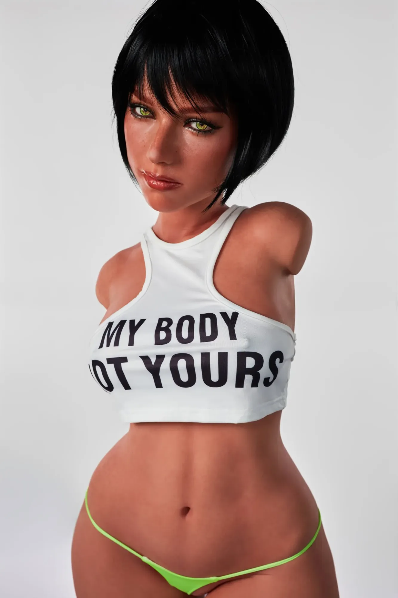 Climax Doll | 3ft 3/100cm E-Cup Ultra-Lightweight Silicone Sex Torso 882# With Head Livia, CLM ULW Series
