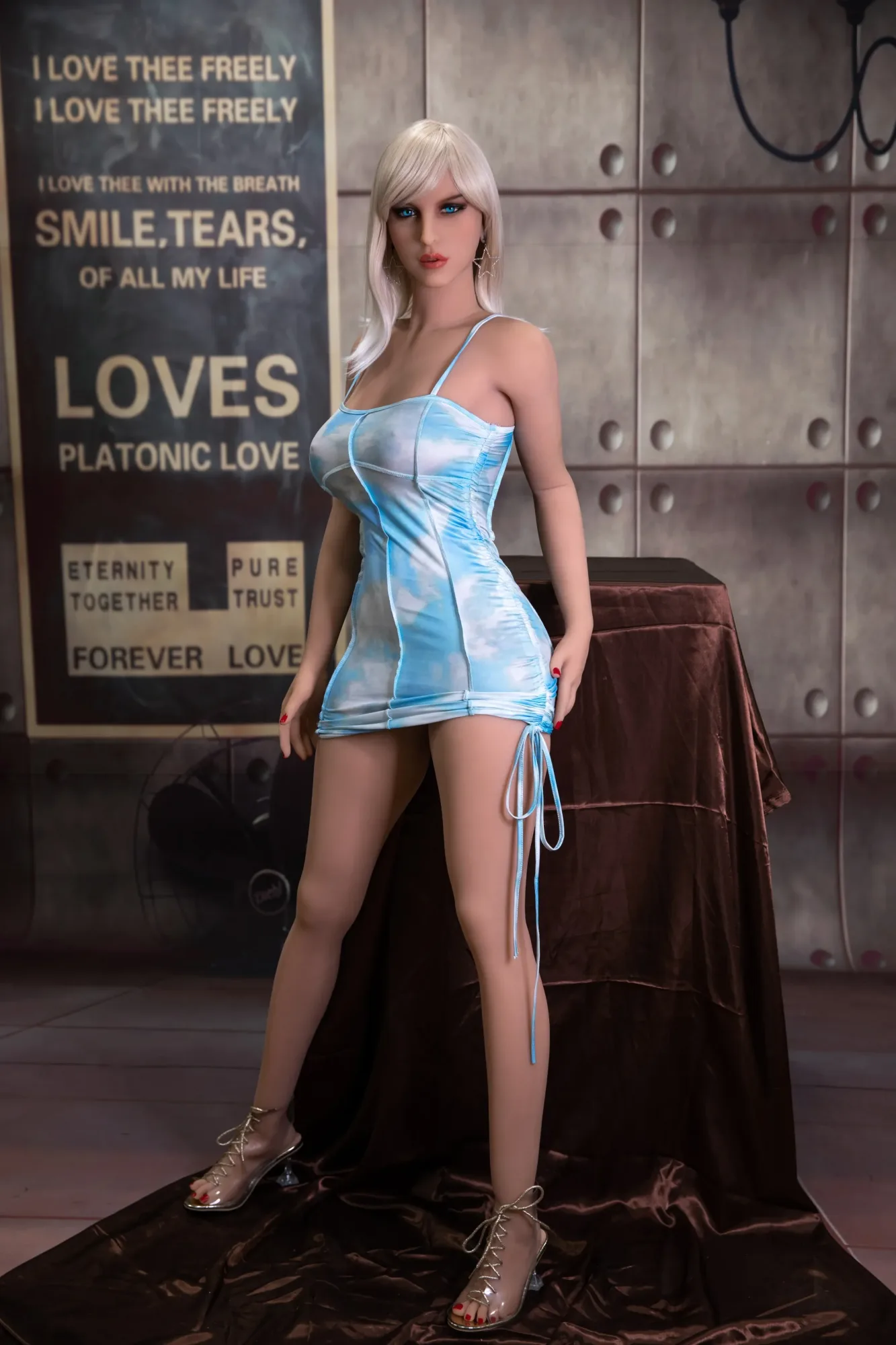 6YE | Gracelynn - 5ft4/163cm Silver Hair Star Sex Doll view 4