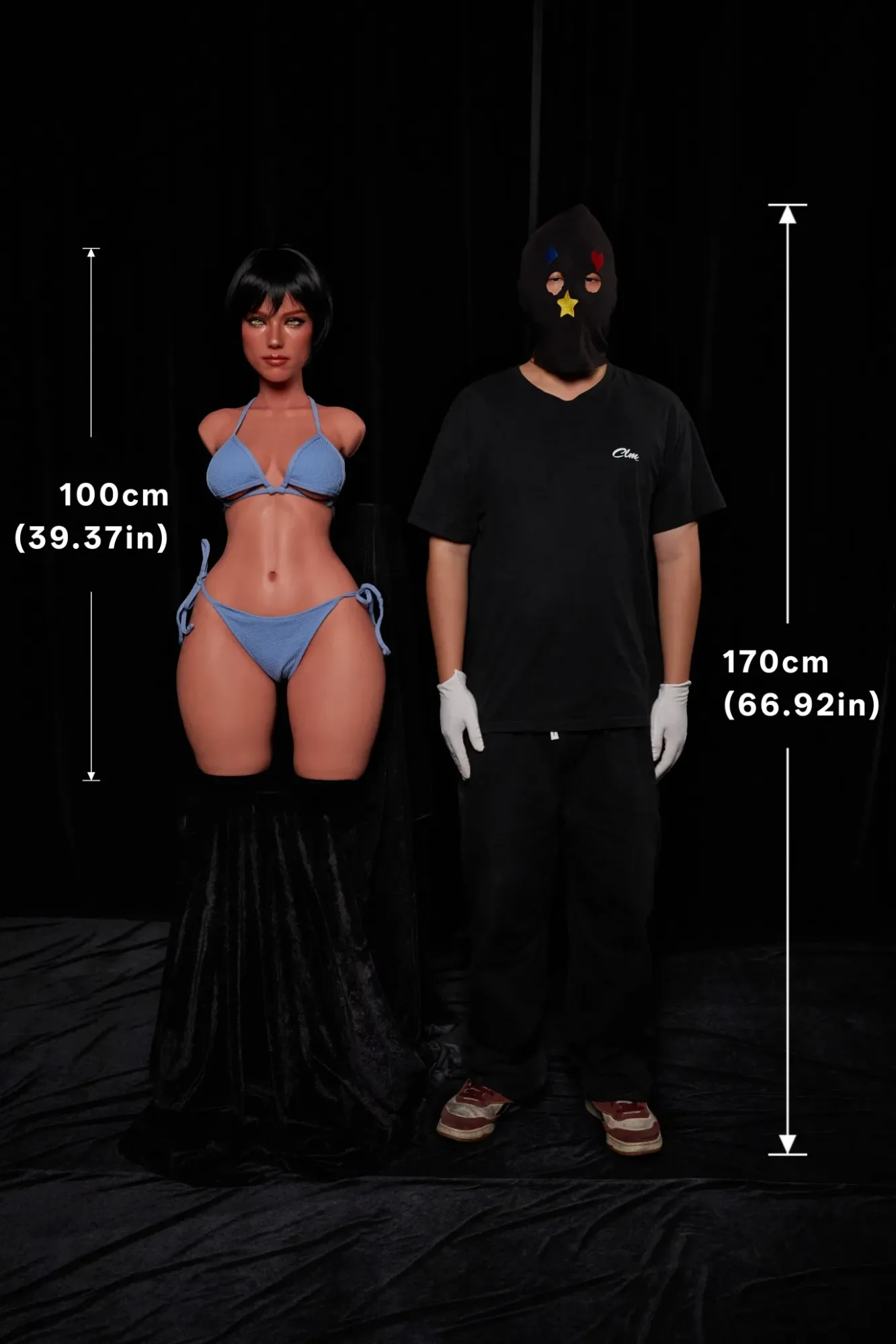 Climax Doll | 3ft 3/100cm E-Cup Ultra-Lightweight Silicone Sex Torso 882# With Head Livia, CLM ULW Series view 3