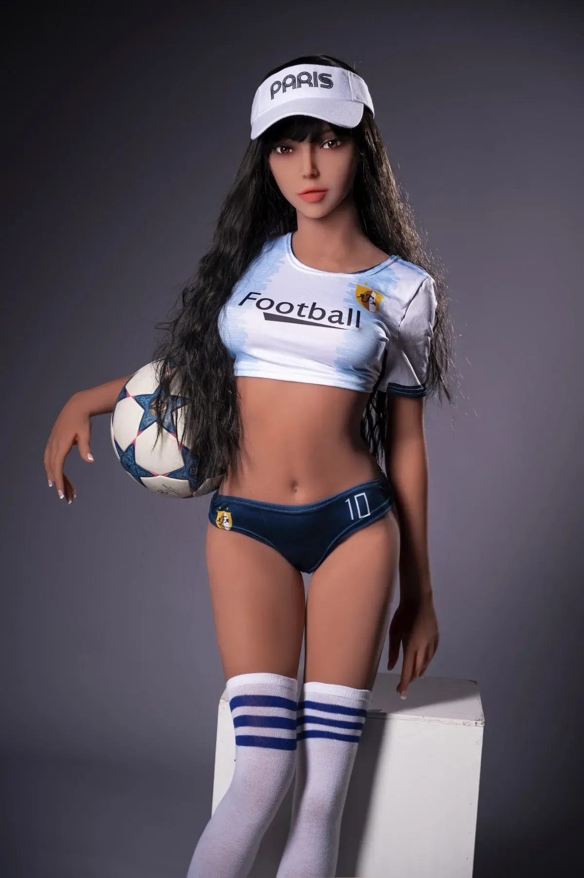Mais - 5ft 5(166cm)  Cute Small Breast Football Girl Real Sex Doll With Long Hair view 4