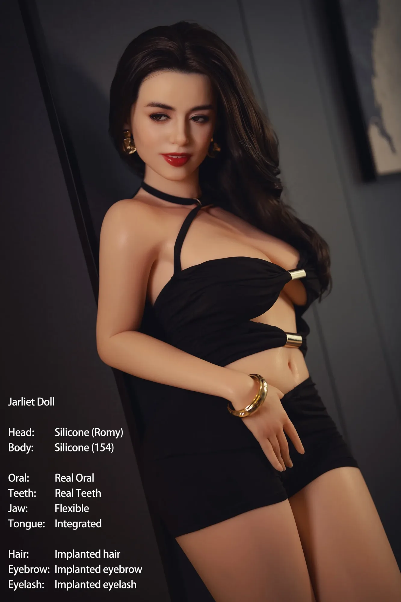 Jarliet丨Romy -5ft 1/154cm Milf ROS Head Full Silicone Sex Doll view 4