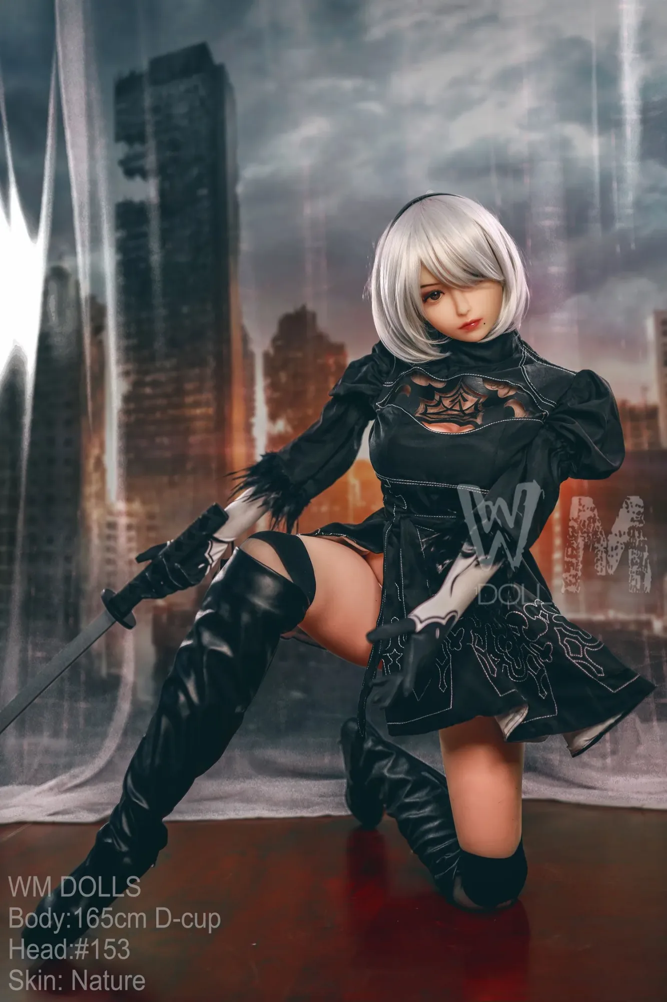 WM | 2B Anime 5ft 5/ 165cm D Cup Cosplay Sex Doll