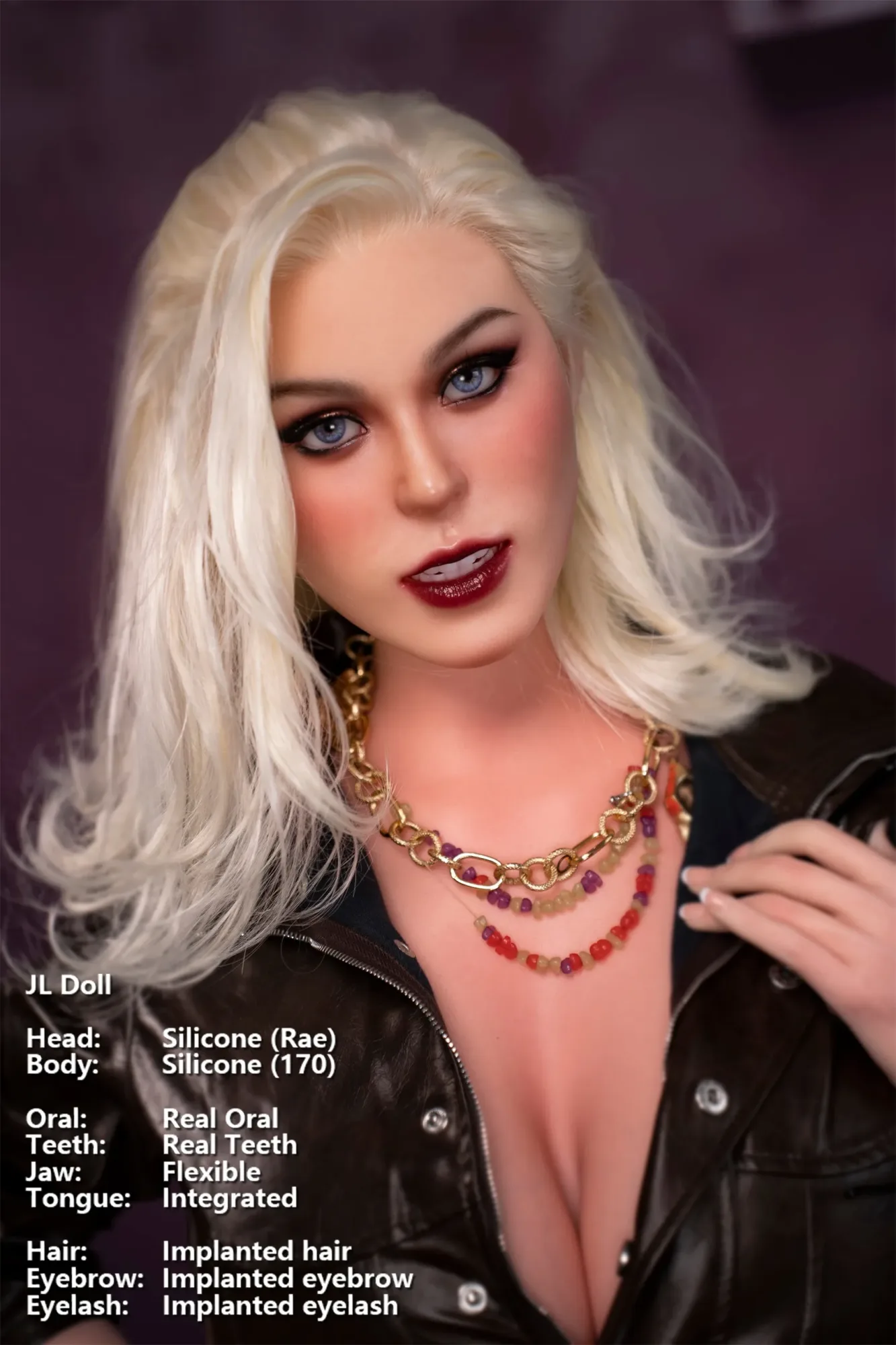 Jarliet | Rae -5ft 7/170cm G-Cup ROS Head Silicone Sex Doll view 4