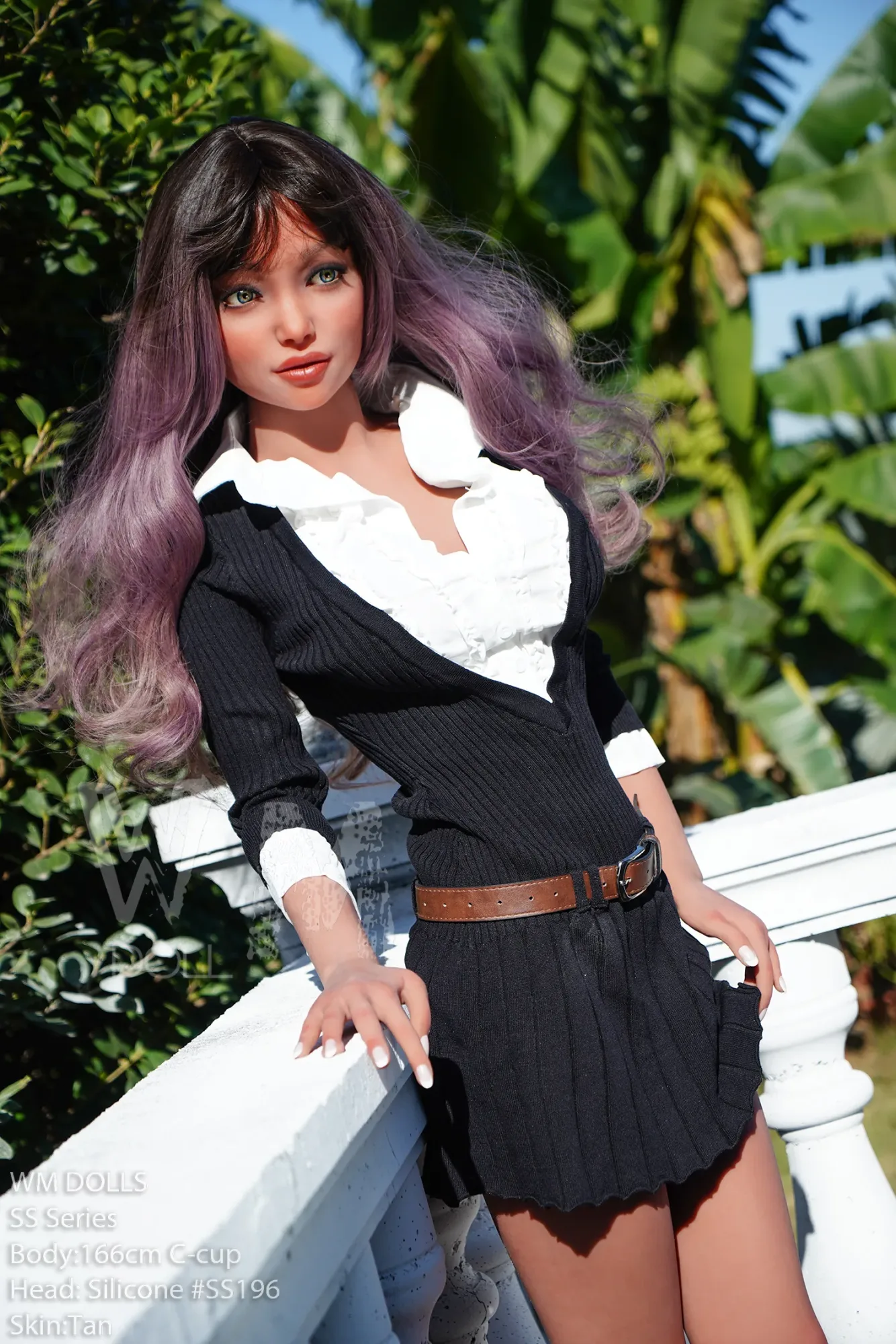 WM | Clara(#SS196) -166cm (5ft5) C-Cup ROS Silicone Head S-TPE Body Sex Doll view 6