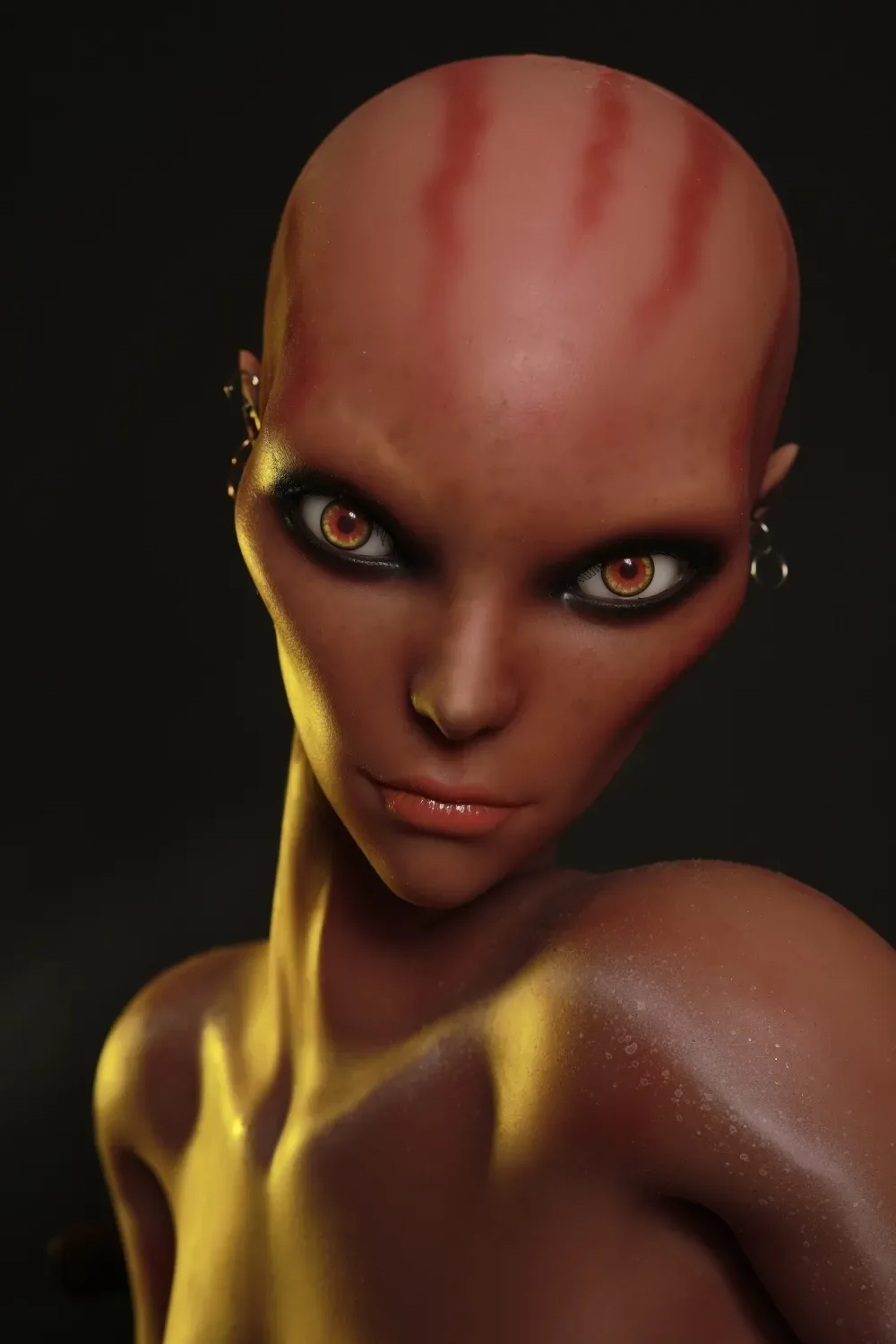 Starry | 5ft /153cm Alien Silicone Sex Doll-Evelyn view 2
