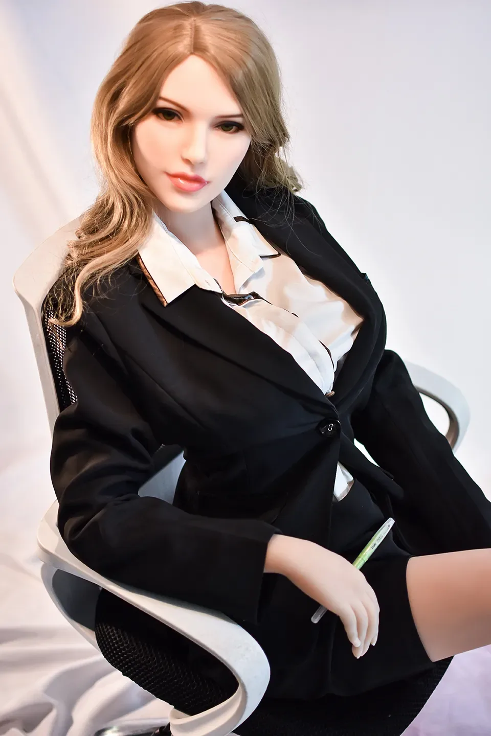 6YE | Antia - 5ft5/165cm Big Boobs Blonde OL Sex Doll view 5