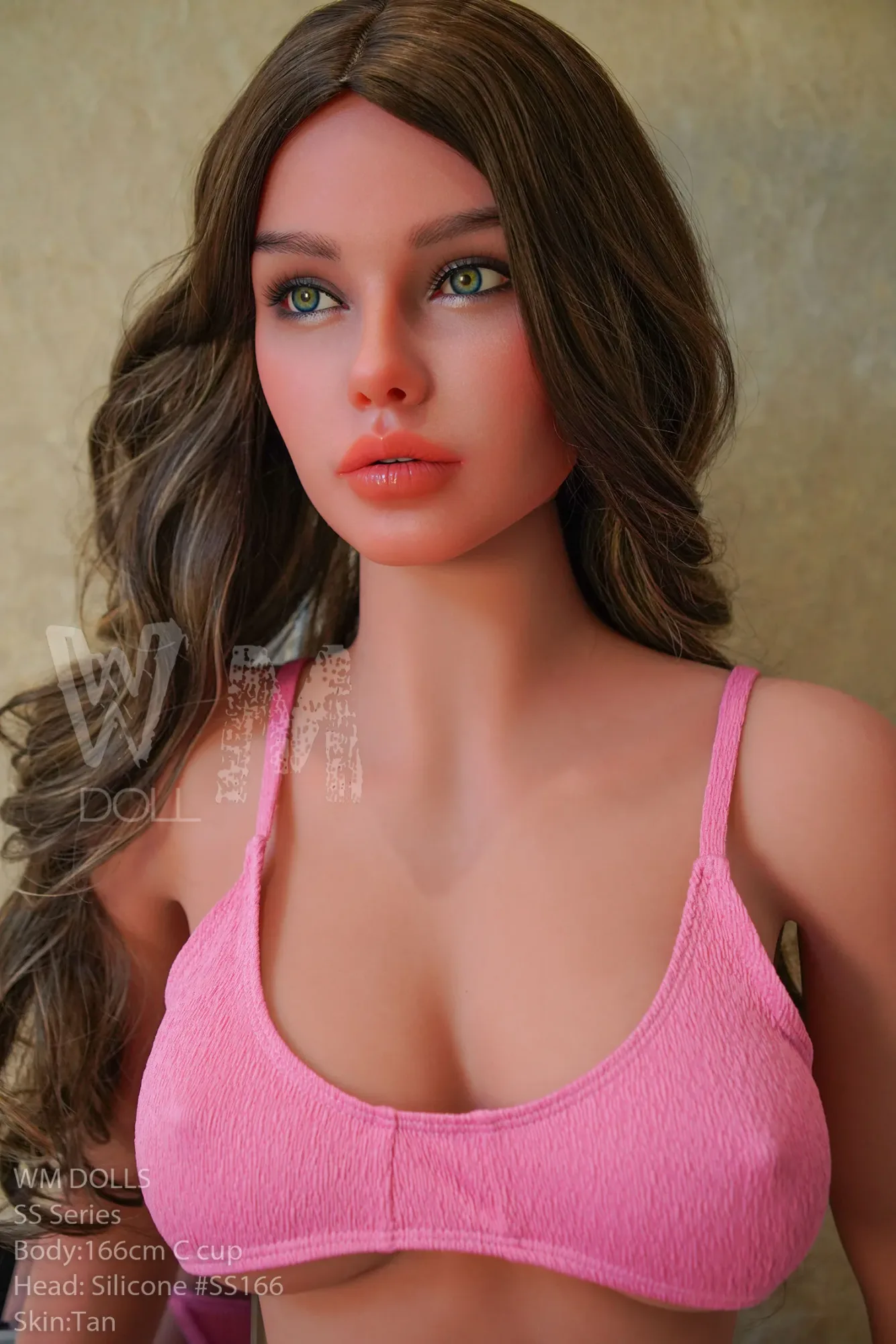 WM | Sally(#SS166) -5ft5/166cm C-Cup ROS Silicone Head S-TPE Body Sex Doll view 7