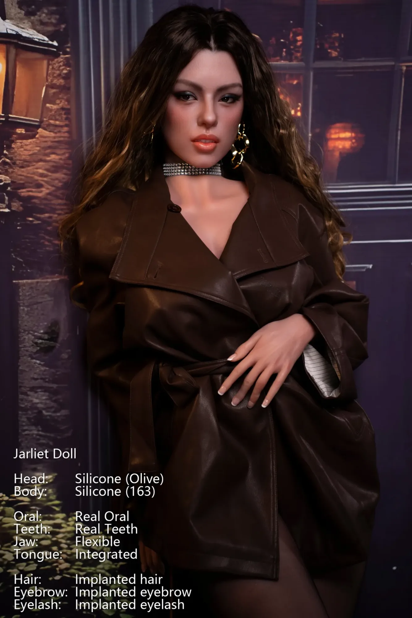 Jarliet | Olive -5ft 3/163cm ROS Light Tan Full Silicone Sex Doll