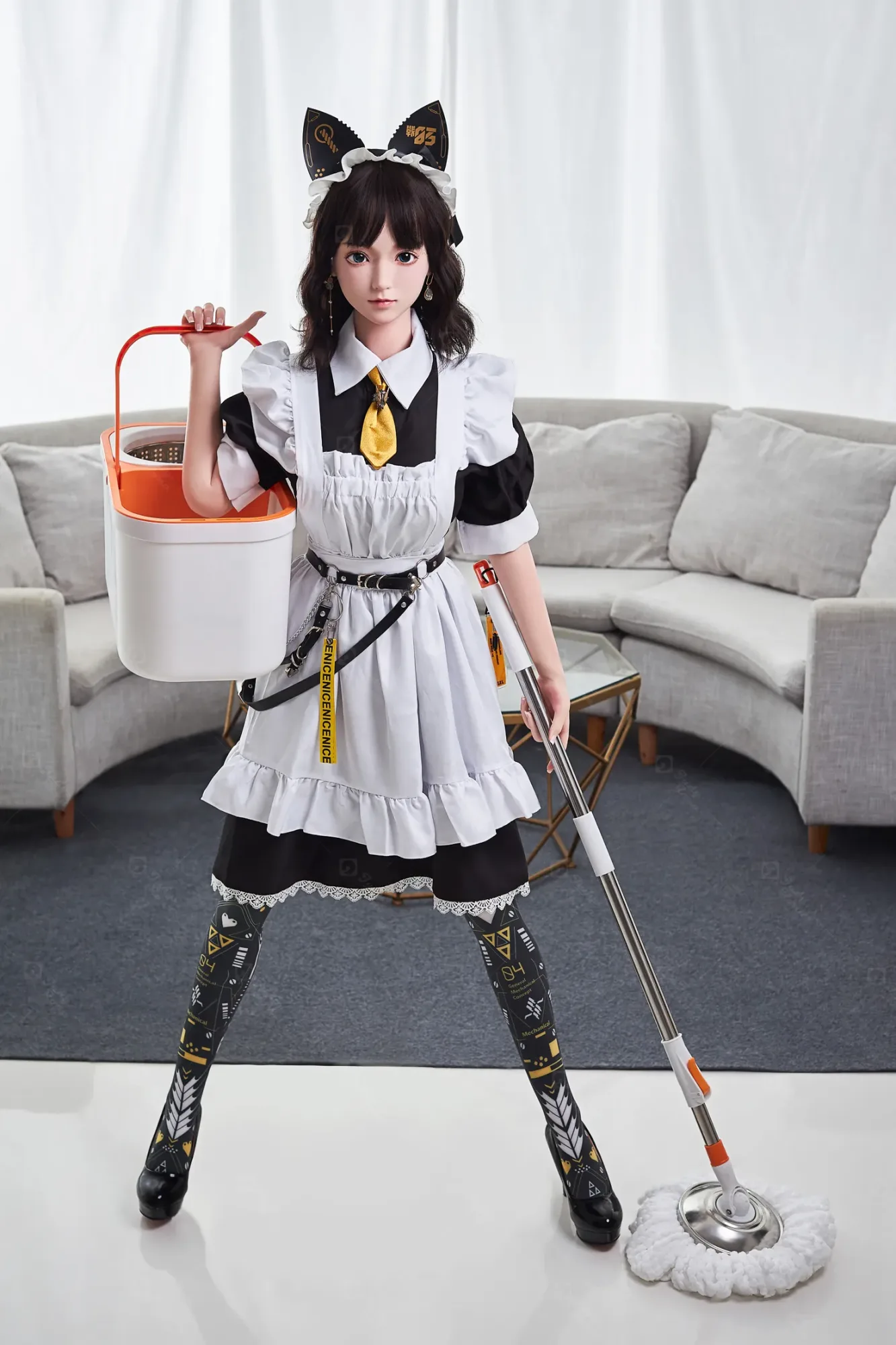 JR | Yui - 4Ft 10(148cm) Japanese Maid Silicone Sex Doll view 6