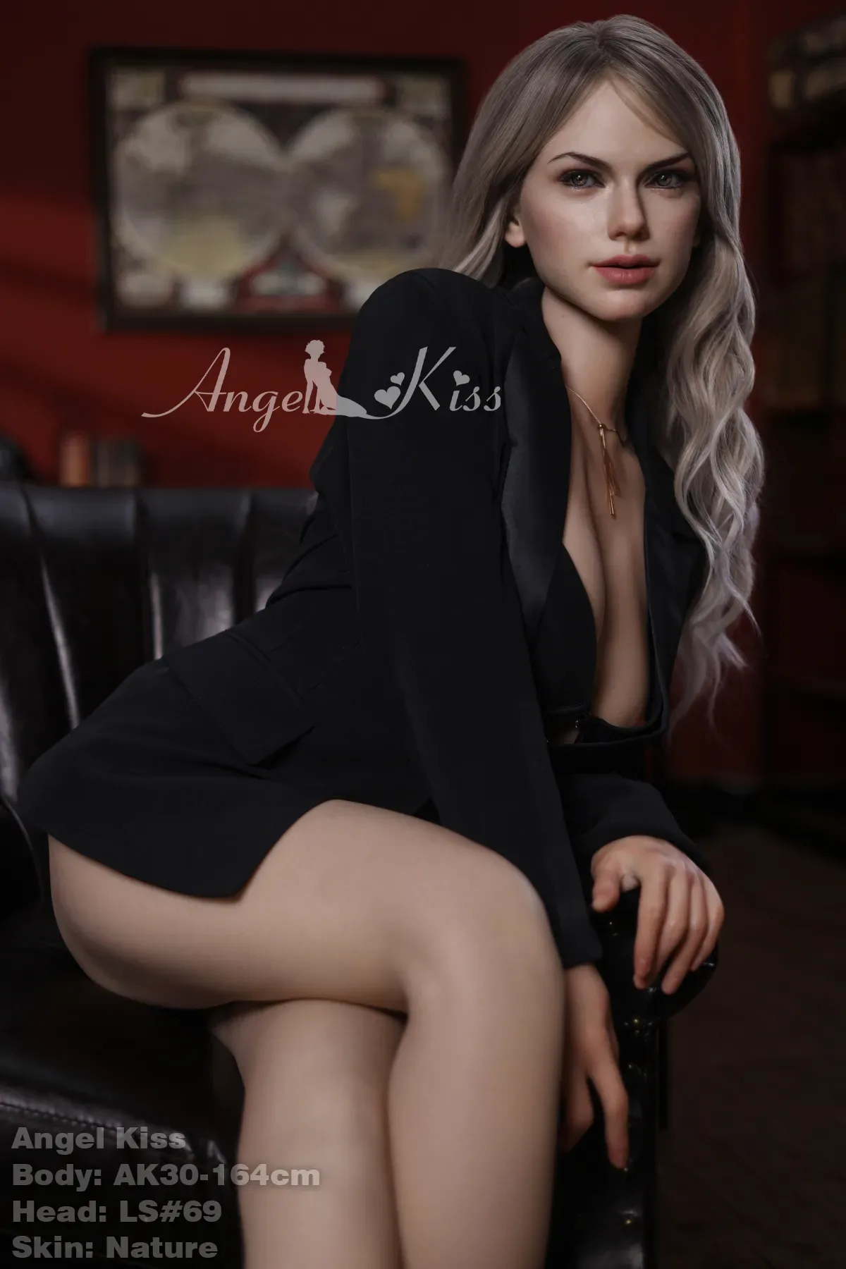 Angel Kiss | 164cm/5ft5 C-cup Silicone Sex Doll – Evelyn(LS#69) view 4
